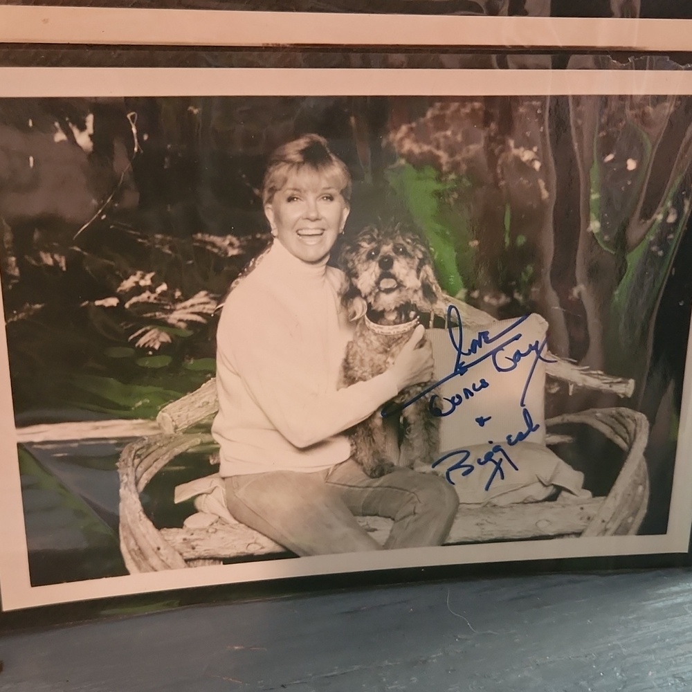 Singed Doris Day Photo